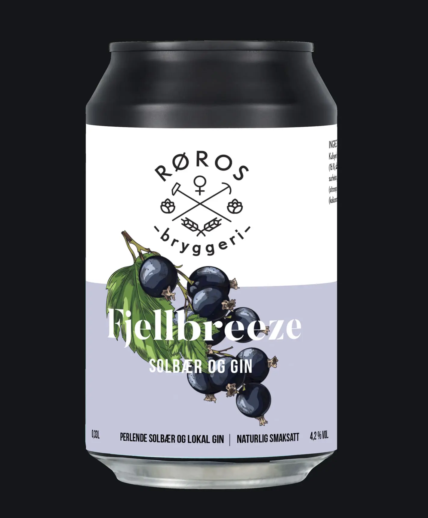 Fjellbreeze Solbær fra Røros Bryggeri 0,33L