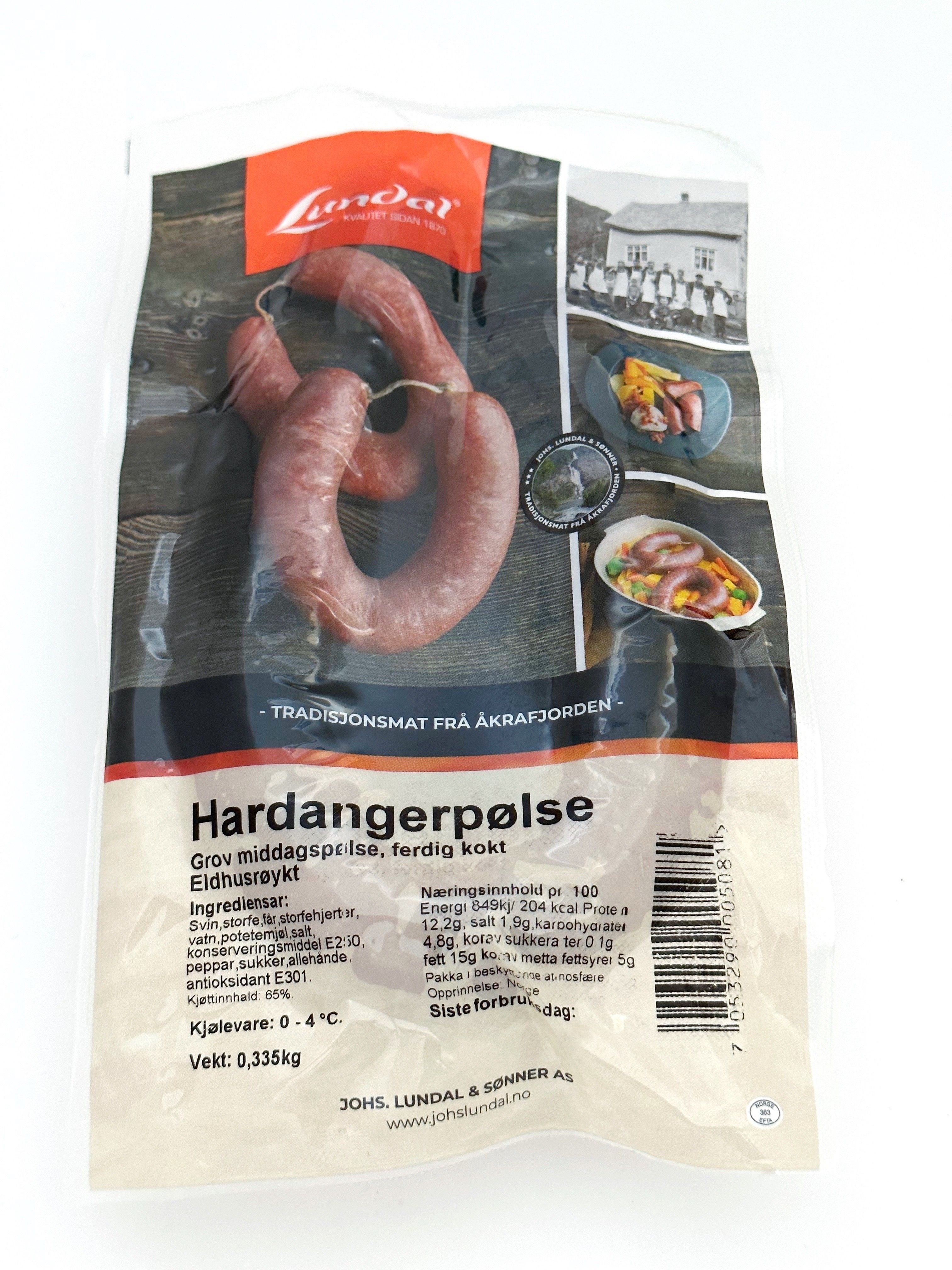 Hardangerpølse 335g