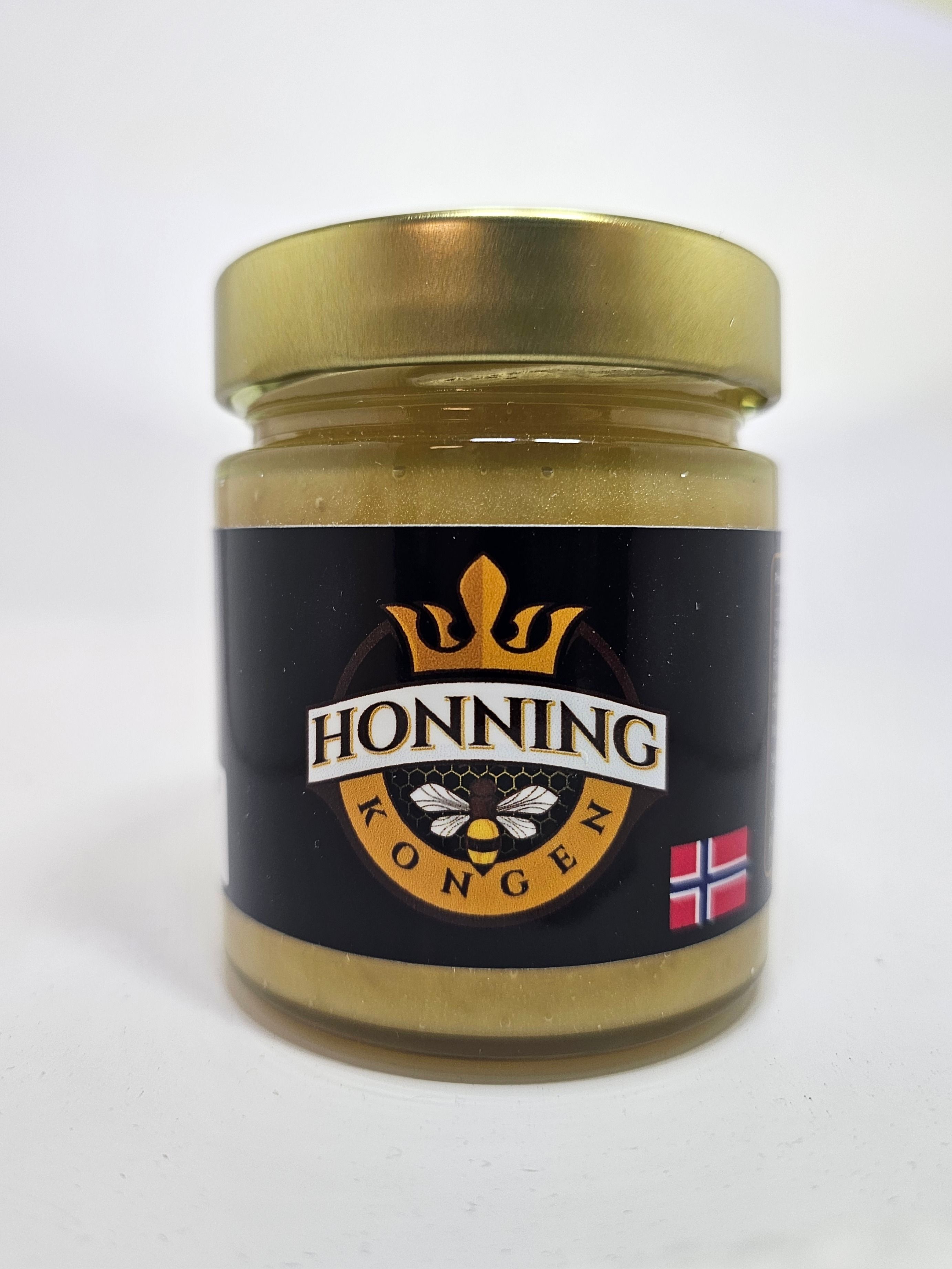 Honning1 Ekte Birøkterhonning Norsk 250g Honningkongen 250g X 10 X 70
