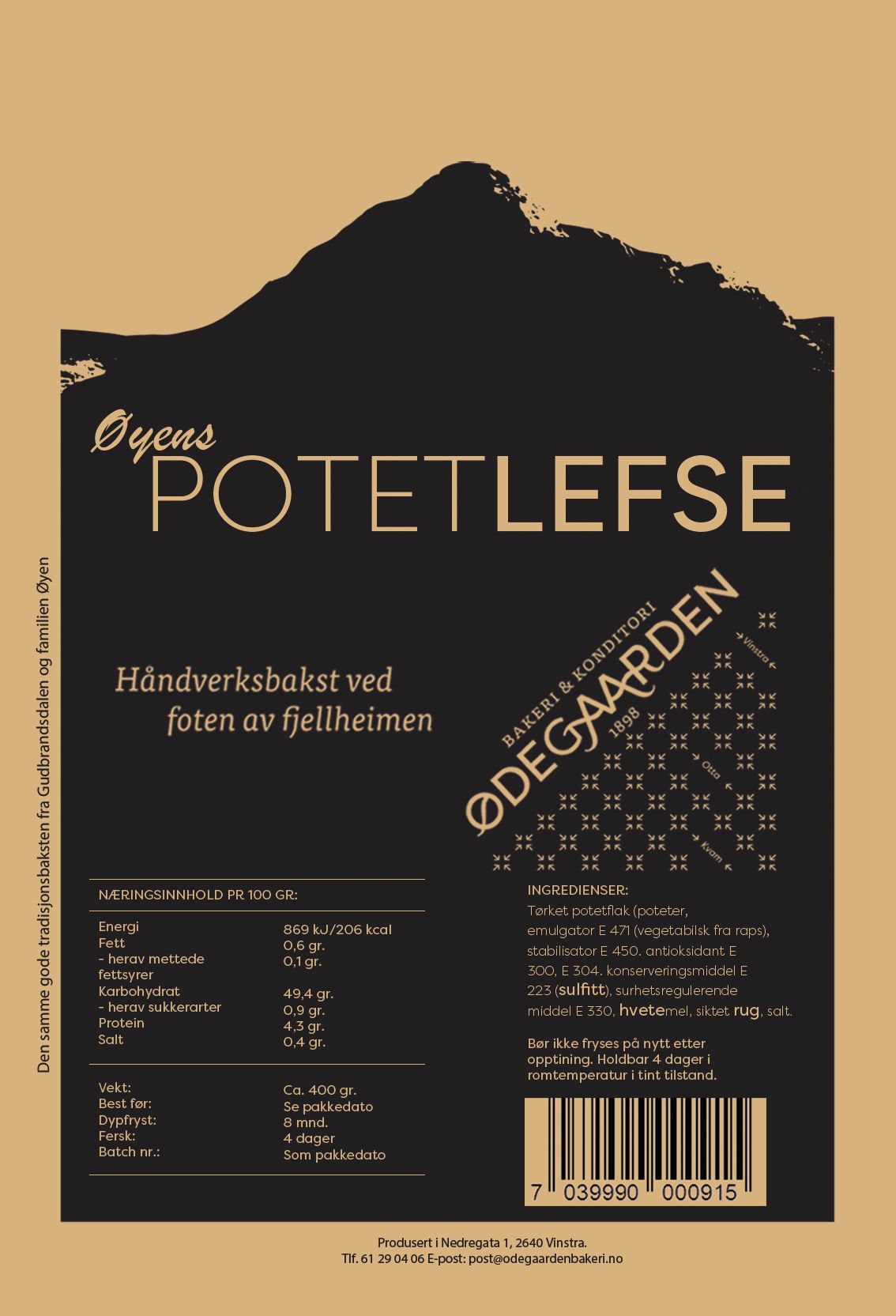 Potetlefse