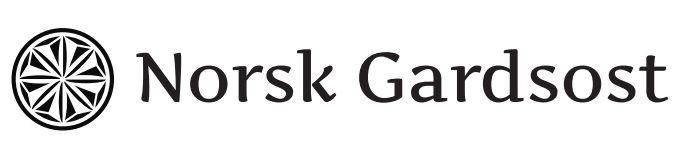 logo norsk gardsost med rose
