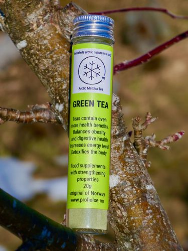 Illustrasjonsbilde - Green Arctic Matcha