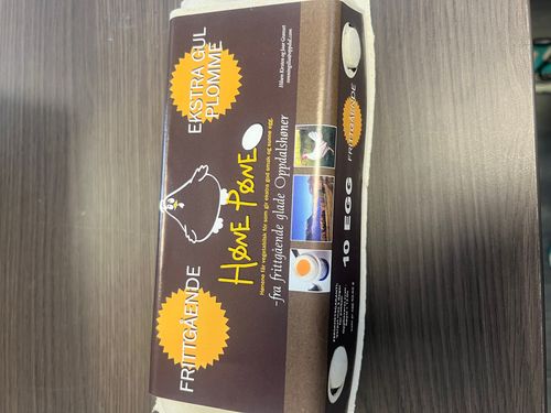Illustrasjonsbilde - Egg 10pk 52-62g