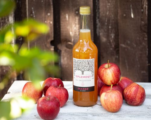 Illustrasjonsbilde - Skarbø Eplemost Bramley's Blend