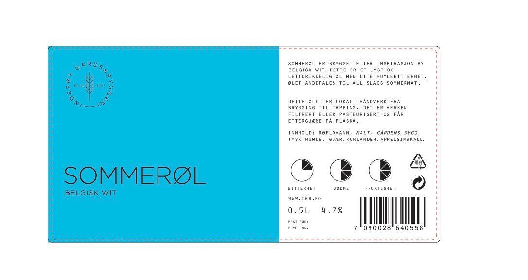 Sommerøl - Wit
