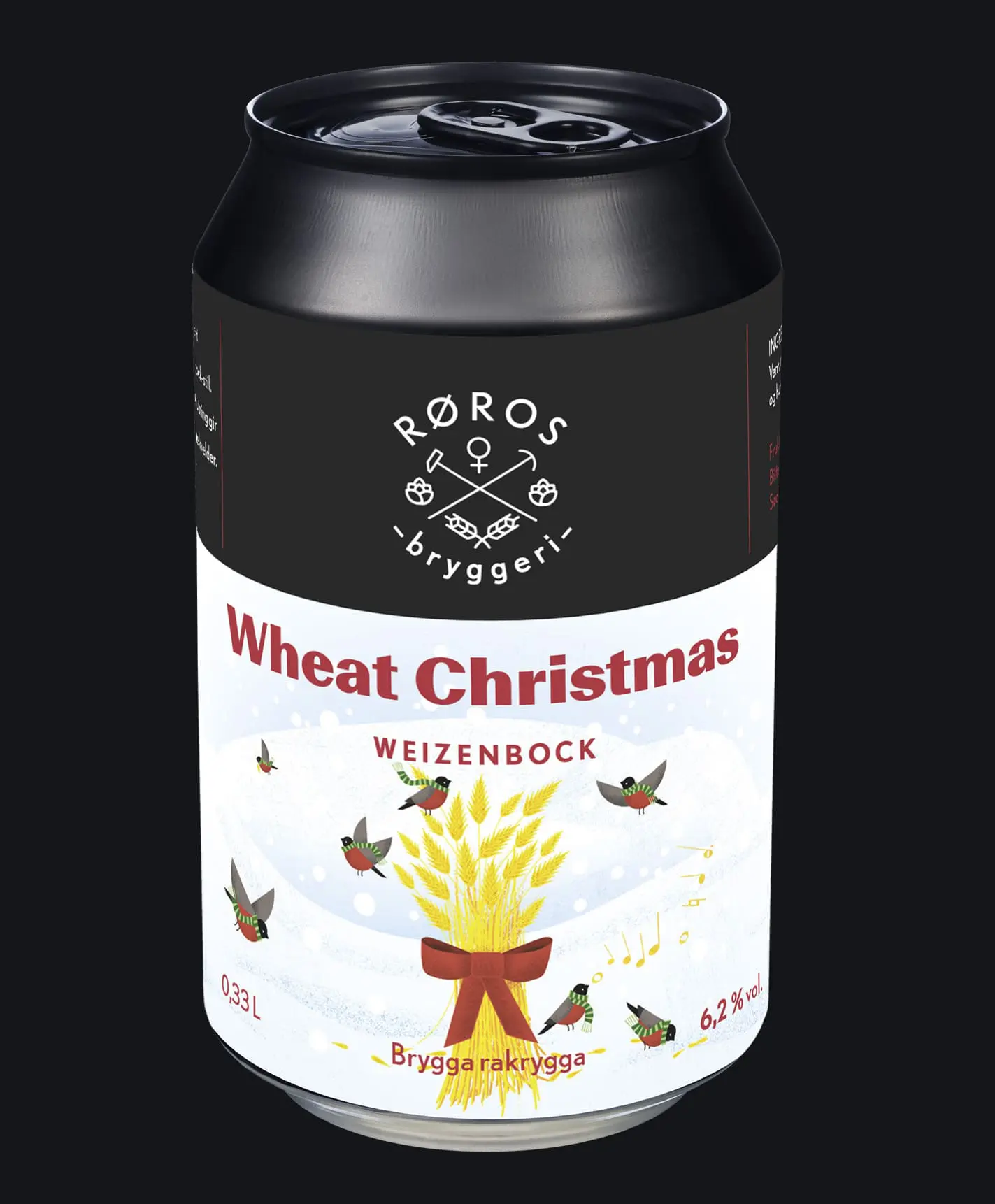 Wheat Christmas 6,2% Fra Røros Bryggeri, Boks 24*0,33l